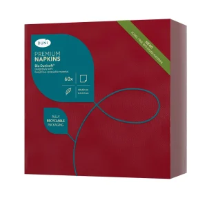 Салвети Bio Dunisoft® 40 x 40 cm, 60/1 - Бордо