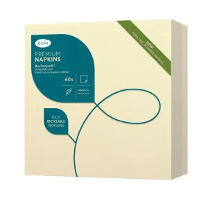 Салвети Bio Dunisoft® 40 x 40 cm, 60/1 - Крем