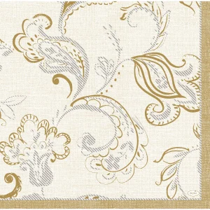 Салвети Dunisoft® 40 x 40 cm, 12/1 - Golden Grace Крем