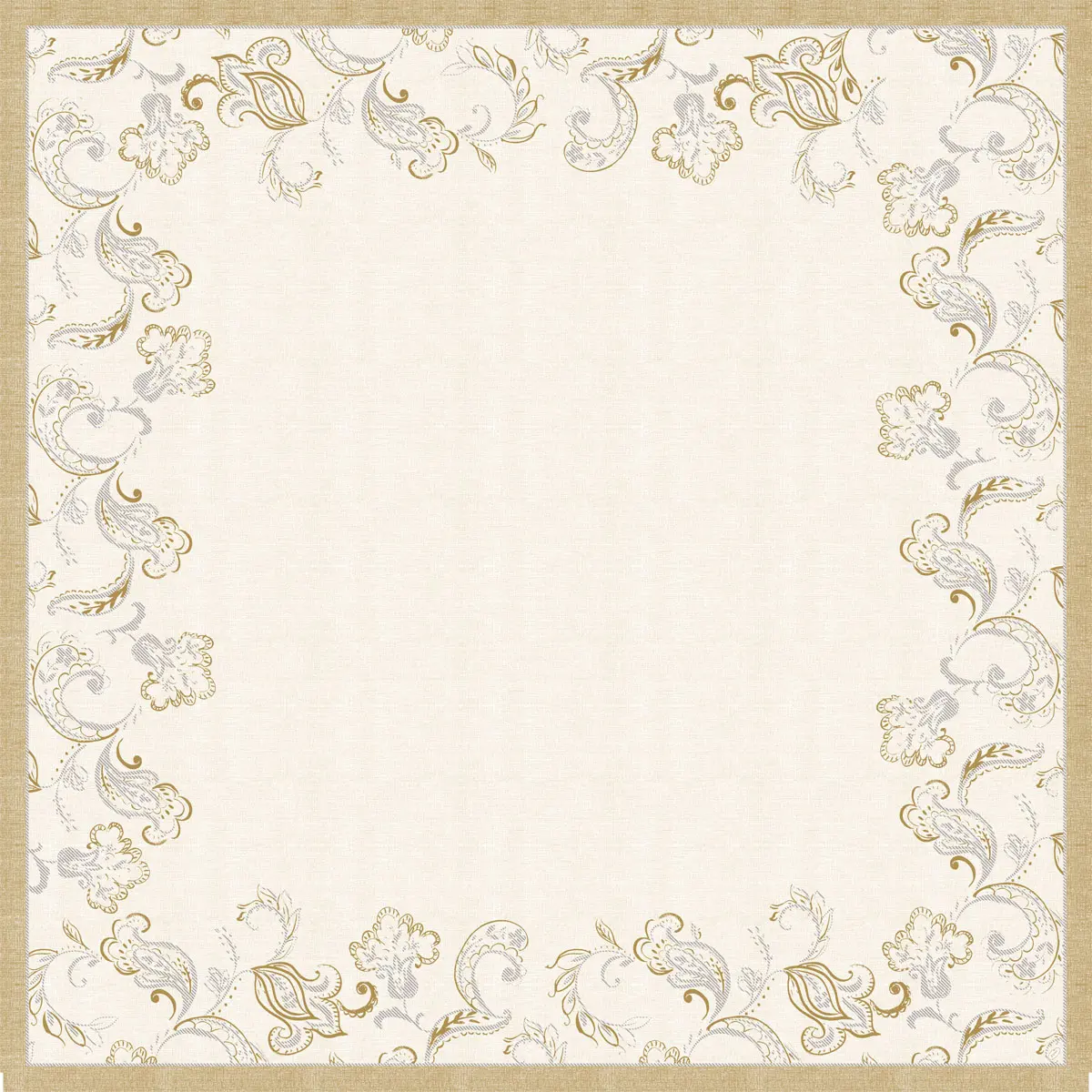 Dunicel® Slipcover прекривка 84 x 84 cm - Golden Grace Крем