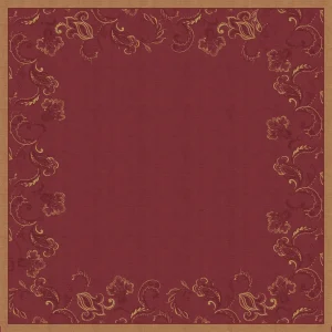 Dunicel® Slipcover прекривка 84 x 84 cm - Golden Grace Бордо