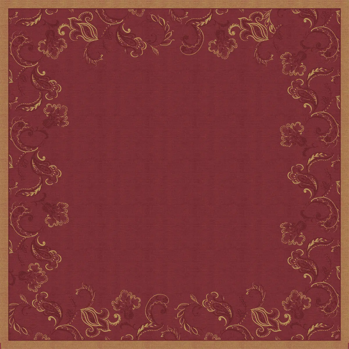 Dunicel® Slipcover прекривка 84 x 84 cm - Golden Grace Бордо