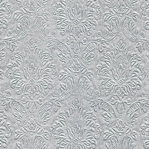 Салвети Tissue 33 x 33 cm, 3-сл. 16/1 - Сребрен орнамент
